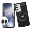 Coque de batterie pour Samsung Galaxy S22 plus/S23 Plus (15 000 mAh), technologie GAN Chargeur portable ultra fin étendu Coque d