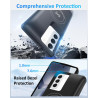 Coque de batterie pour Samsung Galaxy S22 plus/S23 Plus (15 000 mAh), technologie GAN Chargeur portable ultra fin étendu Coque d