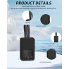 Étui de protection pour Anker Zolo Powerbank 20 000 mAh 30 W Chargeur haute vitesse | Coque en silicone yystao entièrement fermé