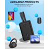 Étui de protection pour Anker Zolo Powerbank 20 000 mAh 30 W Chargeur haute vitesse | Coque en silicone yystao entièrement fermé