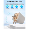Étui pour chargeur intelligent Anker (45 W max), coque de protection en silicone yystao – Lavable plusieurs fois, anti-rayures, 