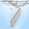 Lemxiee Coque pour Xiaomi Ultrathin Magnetic Power Bank Case Accessoires Ultra-Mince Silicone Flexible Coque