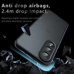 Lemxiee Case pour OnePlus Nord 5 Coque en Anti-Empreinte/Antidérapant/Anti-Chute Silicone Flexible + Acrylique dépoli