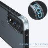 Lemxiee Case pour OnePlus Nord 5 Coque en Anti-Empreinte/Antidérapant/Anti-Chute Silicone Flexible + Acrylique dépoli