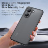 Lemxiee Cover pour Xiaomi POCO X7 Pro 5G Coque,Anti-Empreinte/Antidérapant/Anti-Chute Silicone Souple + Acrylique givré Coque po