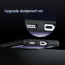 Lemxiee Cover pour Honor Magic 7 Lite Coque,Anti-Empreinte/Antidérapant/Anti-Chute Silicone Souple + Acrylique givré Coque pour 