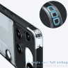 Lemxiee Case pour Nothing Phone 3 Coque en Anti-Empreinte/Antidérapant/Anti-Chute Silicone Flexible + Acrylique dépoli