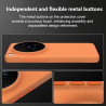 Lemxiee Coque Magnétique pour Vivo X300 Ultra Case avec Metal Buttons,Compatible avec MagSafe Coque