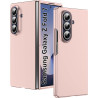 Lemxiee Coque pour Samsung Galaxy Z Fold 7 Case en Ultra-Mince & Acrylique Rose Coque