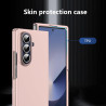 Lemxiee Coque pour Samsung Galaxy Z Fold 7 Case en Ultra-Mince & Acrylique Rose Coque
