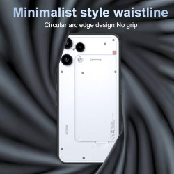 Lemxiee Coque pour Nothing Phone (3a) Lite Case + [2 Pièces] Protecteur d'écran Verre Trempé pour Nothing Phone (3a) Lite,Silico