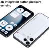 Lemxiee Coque pour Nothing Phone (3a) Lite Case + [2 Pièces] Protecteur d'écran Verre Trempé pour Nothing Phone (3a) Lite,Silico