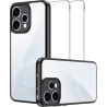 Lemxiee Coque pour Oppo Reno 15 5G Case + [2 Pièces] Protecteur d'écran Verre Trempé pour Oppo Reno 15 5G,Silicone Flexible + Ac