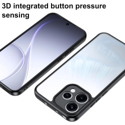 Lemxiee Coque pour Oppo Reno 15 5G Case + [2 Pièces] Protecteur d'écran Verre Trempé pour Oppo Reno 15 5G,Silicone Flexible + Ac