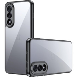 Lemxiee Case pour OnePlus Nord 5 Coque en Anti-Empreinte & Antidérapant & Anti-Chute Silicone Flexible + Acrylique Transparent