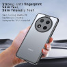Lemxiee Case pour Honor Magic 7 Lite Coque en Anti-Empreinte & Antidérapant & Anti-Chute Silicone Flexible + Acrylique Transpare