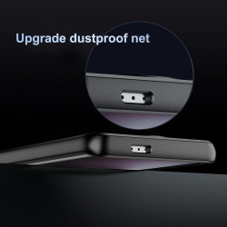 Lemxiee Case pour Honor Magic 7 Lite Coque en Anti-Empreinte & Antidérapant & Anti-Chute Silicone Flexible + Acrylique Transpare