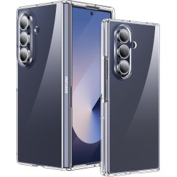 Lemxiee Coque pour Samsung Galaxy Z Fold 7 Case en Ultra-Mince & Acrylique Transparent Coque