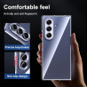Lemxiee Coque pour Samsung Galaxy Z Fold 7 Case en Ultra-Mince & Acrylique Transparent Coque