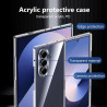 Lemxiee Coque pour Samsung Galaxy Z Fold 7 Case en Ultra-Mince & Acrylique Transparent Coque
