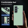 Lemxiee Coque pour Samsung Galaxy Z Fold 7 Case en Ultra-Mince & Acrylique Vert Coque