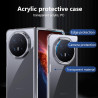 Lemxiee Coque pour Honor Magic V6 Case en Ultra-Mince & Acrylique Transparent,Compatible avec MagSafe Coque