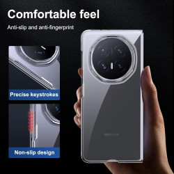 Lemxiee Coque pour Honor Magic V6 Case en Ultra-Mince & Acrylique Transparent,Compatible avec MagSafe Coque