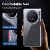 Lemxiee Coque pour Honor Magic V6 Case en Ultra-Mince & Acrylique Transparent,Compatible avec MagSafe Coque