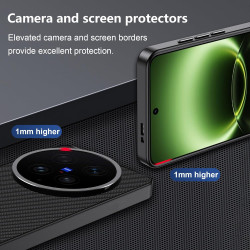 Lemxiee Coque Magnétique pour Vivo X300 Ultra Case avec Metal Buttons & Metal Lens Protective Frame,Compatible avec MagSafe Coqu