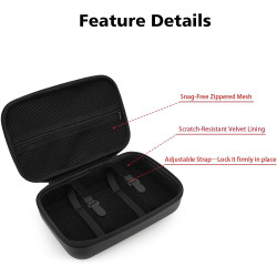 Étui de protection universel en EVA compatible avec les chargeurs de batterie intelligents NOCO GENIUS10, GENIUS5, GENIUS2, GENI