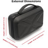 Étui de protection universel en EVA compatible avec les chargeurs de batterie intelligents NOCO GENIUS10, GENIUS5, GENIUS2, GENI