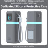 S coque de protection en silicone pour batterie externe uvert 200 w, coque antidérapante et antichoc pour chargeur portable 25 0