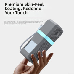 S coque de protection en silicone pour batterie externe uvert 200 w, coque antidérapante et antichoc pour chargeur portable 25 0