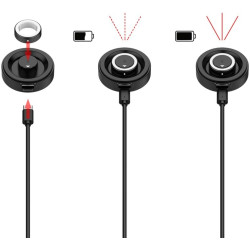 Étui de chargement de batterie pour chargeur Oura Ring Gen4, boîte de chargement de voyage portable pour Smart Ring Gen4, charge