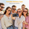 Coque batterie Nwe 2025 pour iPhone 17 Pro-Noir