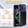 Coque batterie Nwe 2025 pour iPhone 17 Pro-Noir