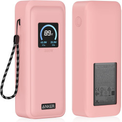 Compatible avec Anker Prime Power Bank 26, 250 mAh, 300 W, coque de protection en silicone souple antichoc pour batterie externe