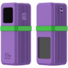 Uvert nexode power bank 20 000 mah 165 w coque en silicone avec ajustement parfait et accès complet aux boutons et ports (violet