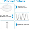9V Chargeur USB pour Toniebox 1.8M Audio Tonie Box Station de Charge Peut Remplacer Adaptateur Le Câble de Charge d'origine DC 5