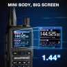 BAOFENG GT-5R Mini 5W Radio Bi-Bande, Talkie-walkie VHF/UHF, Programmation sans Fil par Application, Double PTT, Port de Chargem