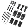 BAOFENG GT-5R Mini 5W Radio Bi-Bande, Talkie-walkie VHF/UHF, Programmation sans Fil par Application, Double PTT, Port de Chargem