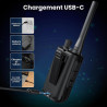 Baofeng GT-5R Mini 5W Radio portative Double Bande, Talkie-walkie UHF VHF Compact avec Programmation Via Application BT, 999 can