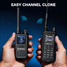 Baofeng GT-5R Mini 5W Radio portative Double Bande, Talkie-walkie UHF VHF Compact avec Programmation Via Application BT, 999 can