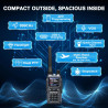 BAOFENG GT-5R Mini 5W Radio Bi-Bande, Talkie-walkie VHF/UHF, Programmation sans Fil par Application, Double PTT, Port de Chargem