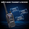 BAOFENG GT-5R Mini 5W Radio Bi-Bande, Talkie-walkie VHF/UHF, Programmation sans Fil par Application, Double PTT, Port de Chargem