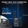 BAOFENG GT-5R Mini 5W Radio Bi-Bande, Talkie-walkie VHF/UHF, Programmation sans Fil par Application, Double PTT, Port de Chargem