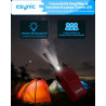 eSynic Talkies Walkies Ensemble de 3 Pièces Rouge Jaune Bleu PMR446 sans Licence 16 Canaux Talkies Walkies Rechargeable Batterie