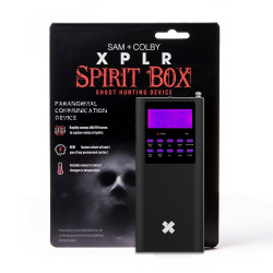 Sam and Colby XPLR Spirit Box | Équipement de détection paranormal survie hantée scanner chasseur de fantômes détecteur EMF et E