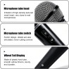 Ensemble de 4 Faux Microphones: Modèle réduit de Faux Microphone, Microphone de Simulation, Accessoire de scène Amusant et idéal