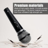 Ensemble de 4 Faux Microphones: Modèle réduit de Faux Microphone, Microphone de Simulation, Accessoire de scène Amusant et idéal